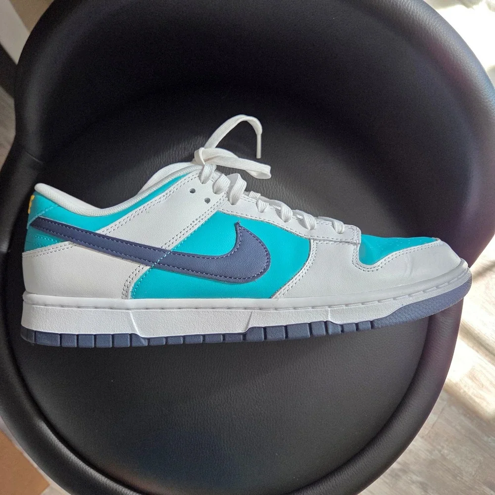 Nike Dunk Low HF4850-345 Dusty Cactus Leather Sneakers Mens 10.5
